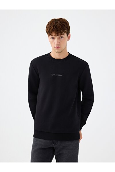 Loft Erkek Sweat Lf2034268 BLACK