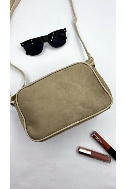 By EDUU 3 основні застібки-блискавки, 1 бічна застібка-блискавка, щоденна сумка через плече з замшевою текстурою