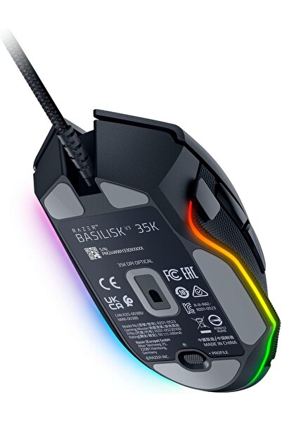 RAZER Basilisk V3 35K Wired Ergonomic Gaming Mouse — Focus Pro 35K