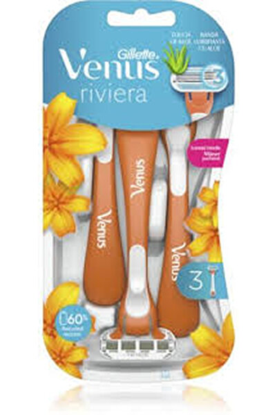 Gillette Venus Riviera 3 pcs – Women's razor