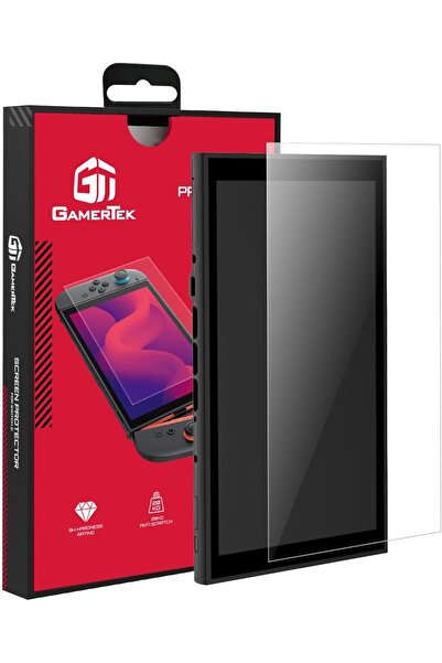 Gamertek Nintendo Switch 2 Tempered Glass Screen Protector (2-Pack) – Anti-Scratch, Easy Install