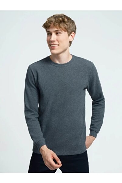 Loft Erkek Sweat Lf2034194 ANTHRACITE MELANGE