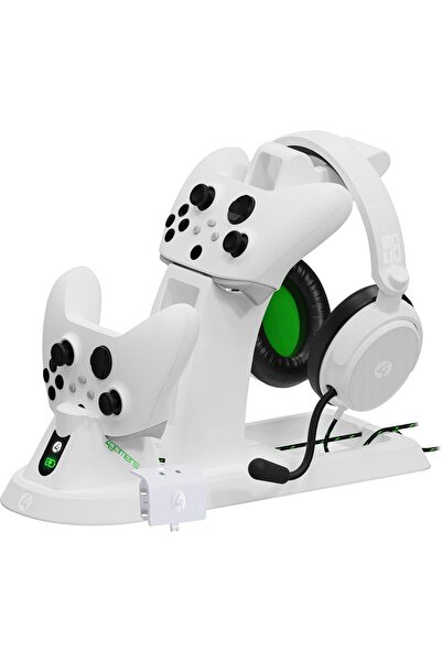 4Gamers محطة الألعاب المثالية لجهاز Xbox Series X/S - أبيض