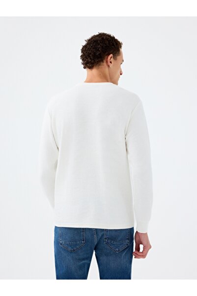 Loft Erkek Sweat Lf2034194 OFF WHITE