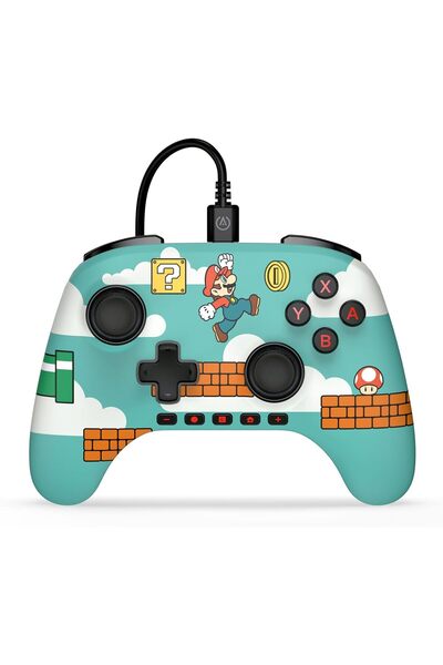 Powera Advantage Wired Controller for Nintendo Switch 2 - Mario Time Design