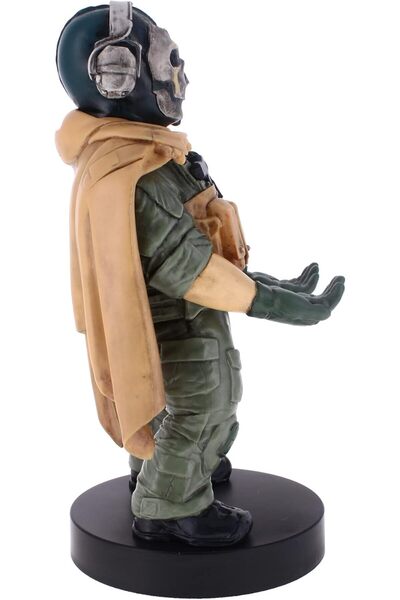 Marvel PVC Gaming Cable Holder - Mobile & Controller Stand Shaped Like Baby Groot / Ghost, Multicolor (Marv