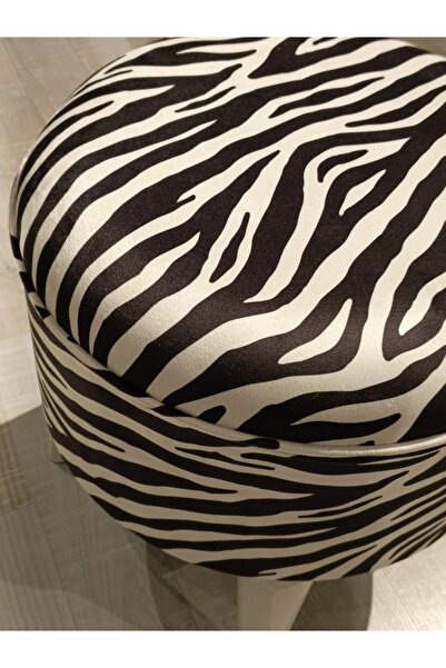 Store MERCAN MOBİLYA LEOPAR DESEN BENCH PUF 42 CM