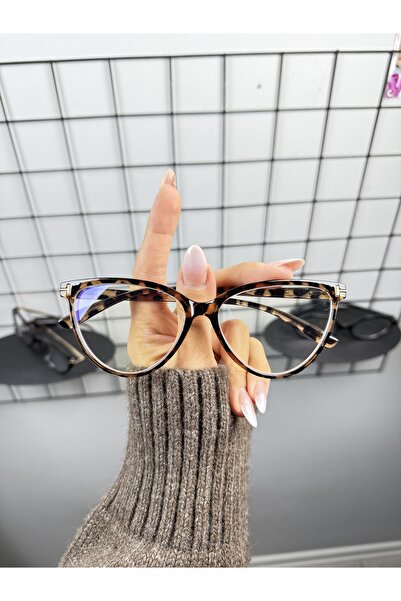 LOOKUP Blue Light Protective Cat Eye Glasses for Women, Optically Compatible (the Lenses May Change), with Case and Cleaning Cloth as a Gift!