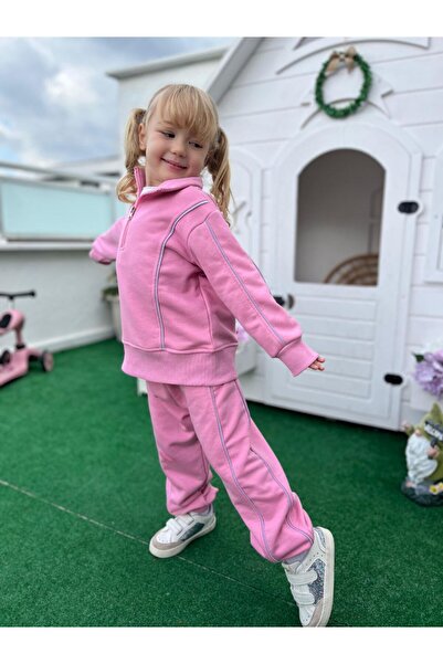 MİO 3 İplik Şardonsuz Basıc Fermuarlı Alt Üst Takım- Günlük Rahat