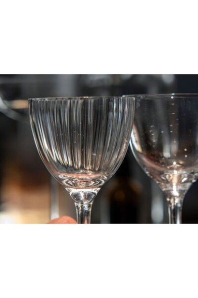 RONA Classic Cocktails "Nick & Nora" Cocktail Glass - Optic - 160 ml - Set of 6 |   Slovak Workmanship, European Production