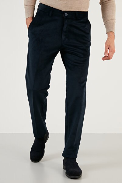 Buratti Normal Bel Regular Fit Straight Leg 2-Pack Velvet Trousers Men's Velvet Pants 645Merlins2