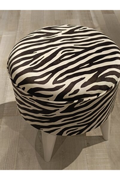 Store MERCAN MOBİLYA LEOPAR DESEN BENCH PUF 42 CM