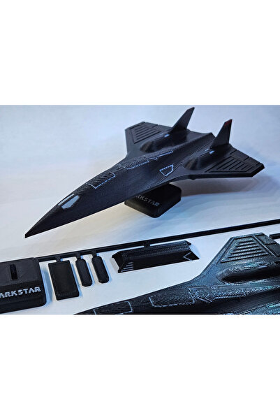 Genel Markalar Darkstar Uçak Maket Kiti | Kurulabilir Jet Modeli | Bilimkurgu...