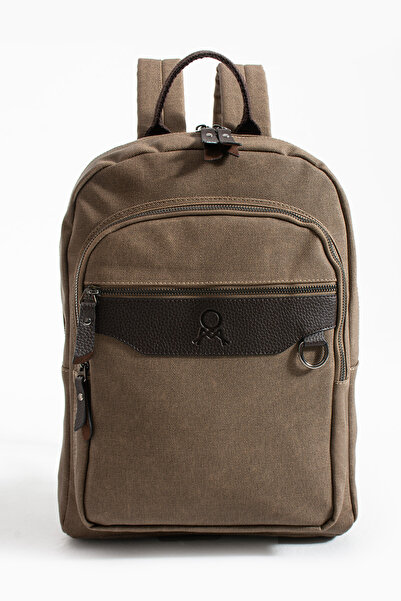 H&D COLLECTİON Premium Canvas Fabric Backpack Business Bag 1St Class Quality Fabric Bag
