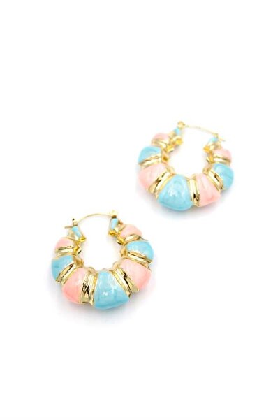 ENSAR GİYİM أقراط مينيلي - متعددة الألوان