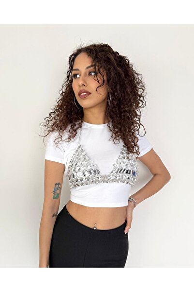 BIGPARTYWEAR براليت معدني لامع