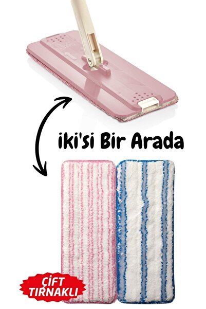 VİP AHMET Yedek Mop Yedek Bez Ve Vipset Palet (bezli) 2 Li