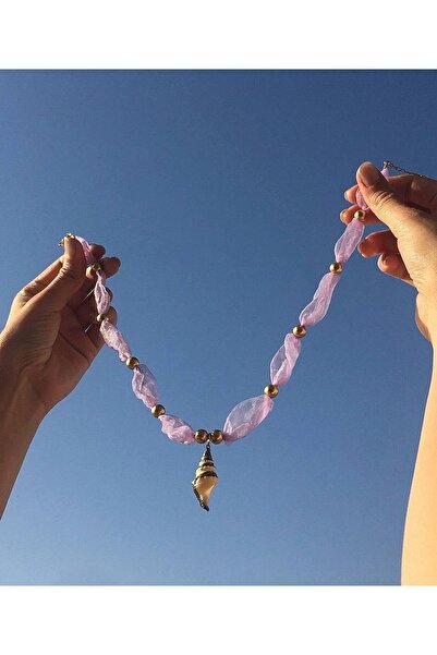 Rapoolin accessories El Yapımı Deniz Kabuğu Kolye - Beach Soul Koleksiyonu