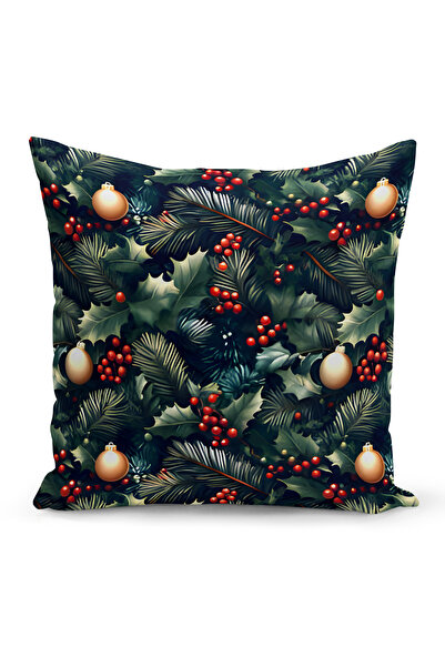 Bertille Home Πρωτοχρονιάτικη Σειρά Διπλής Όψης Ψηφιακή Εκτύπωση Μαξιλαροθήκη...