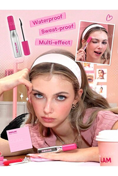 SHEGLAM Lashlighter Up & Out Mascara – Uzatma, Kıvırma ve Besleyici Etki