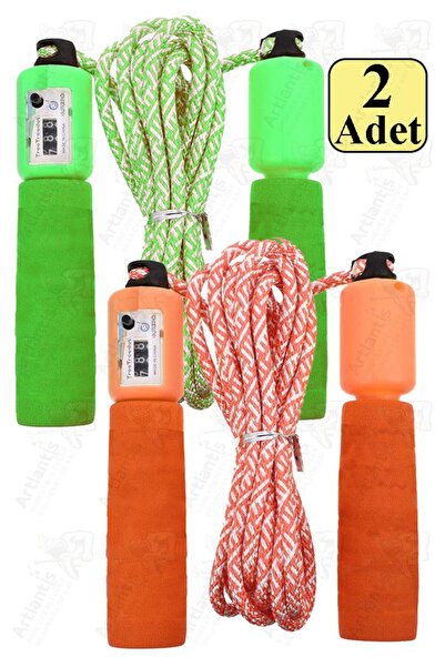 Artlantis Atlama İpi Ayarlanabilir Sayaçlı 2 Adet Ayarlı Göstergeli Atlama İp...