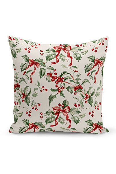 Bertille Home Πρωτοχρονιάτικη Σειρά Διπλής Όψης Ψηφιακή Εκτύπωση Μαξιλαροθήκη...