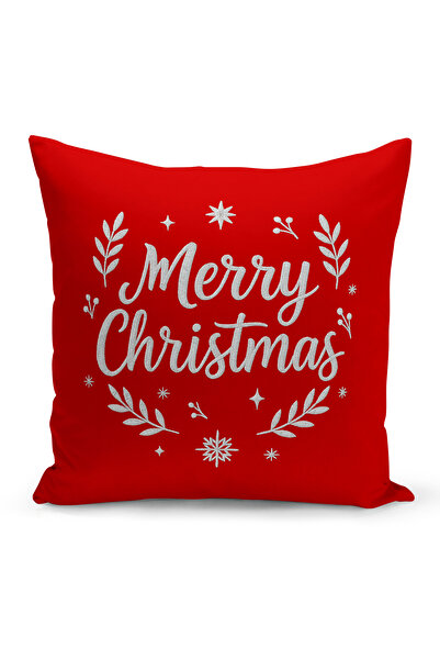 Bertille Home Новогодишна серия Двустранна калъфка за възглавница с цифров пе...