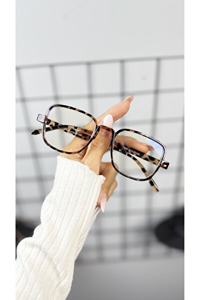 LOOKUP NEW Kare 42 Ekartman Bone Transparent Women Men Unisex Blue Light Protection Screen Glasses Eyewear