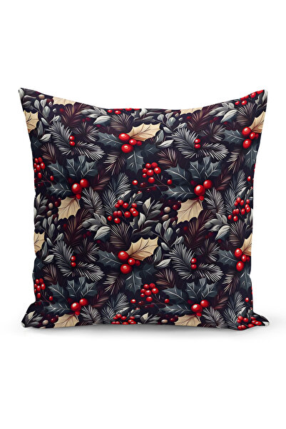 Bertille Home Πρωτοχρονιάτικη Σειρά Διπλής Όψης Ψηφιακή Εκτύπωση Μαξιλαροθήκη...