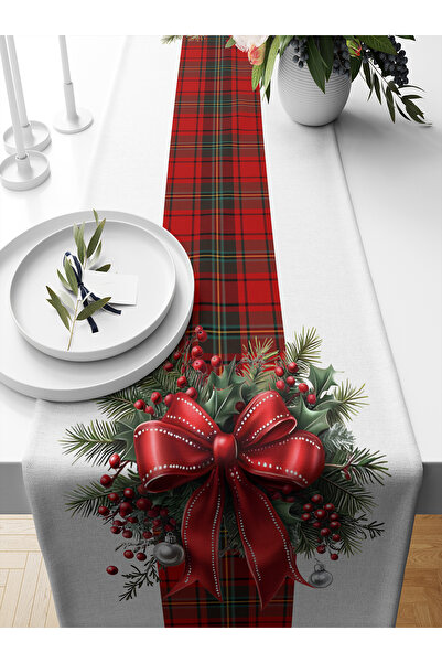 Bertille Home Новорічна серія 140x40 см цифровий друк бігун (Різдво)