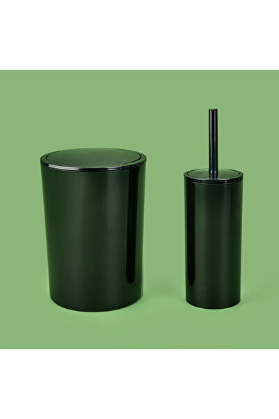 MATMEL Flores 2-Piece Bathroom Set - Black