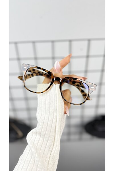 LOOKUP NEW Kare 52 Ekartman Bone Transparent Women Men Unisex Blue Light Protection Screen Glasses Eyewear