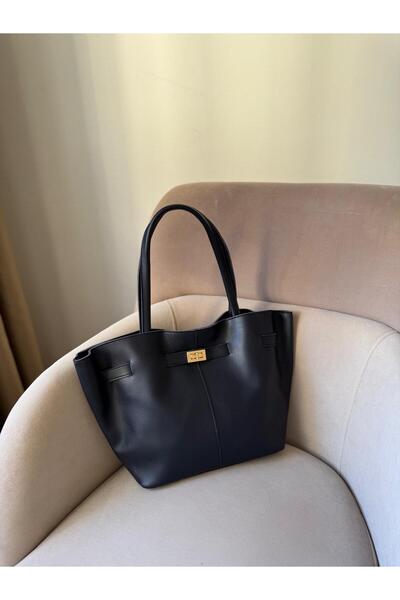 Moda Sekiz Жіноча сумка через плече великого розміру з замком