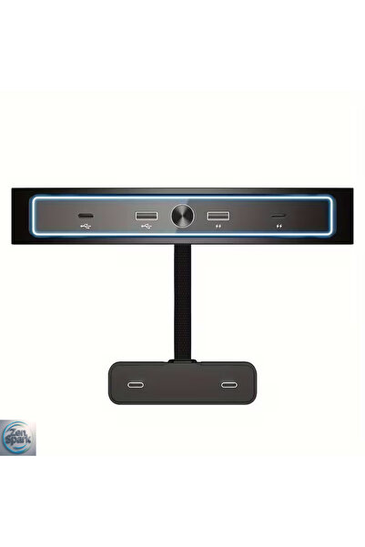 ZEN SPARK Tesla Y 2021-2024 Uyumlu USB Hub Docking İstasyonu - 27W Hızlı Şarj...
