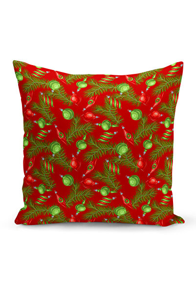 Bertille Home Новогодишна серия Двустранна калъфка за възглавница с цифров пе...