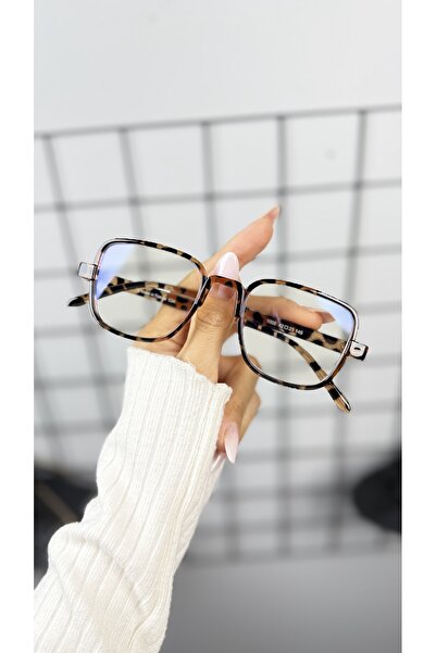 LOOKUP NEW Kare 42 Ekartman Bone Transparent Women Men Unisex Blue Light Protection Screen Glasses Eyewear