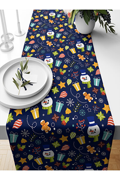 Bertille Home Seria de Anul Nou 140x40 cm Runner imprimat digital (Crăciun)