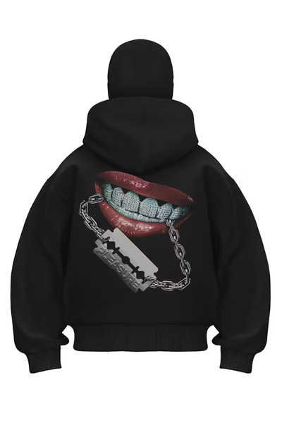 LAND MODA سترة صوفية للجنسين من Snow Masked Ninja من الصوف السميك بخيطين