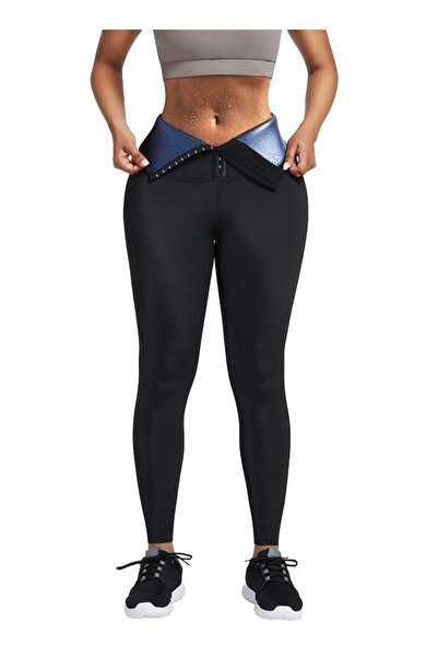 VEYA مشد ساونا حراري من البطن وبمرونه عالية من الساق لسهولة الحركة اثناء ممار...