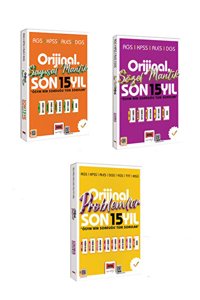 Yargı Yayınları 2026 KPSS AGS ALES DGS Sayısal Sözel Problemler Son 15 Yıl Çı...