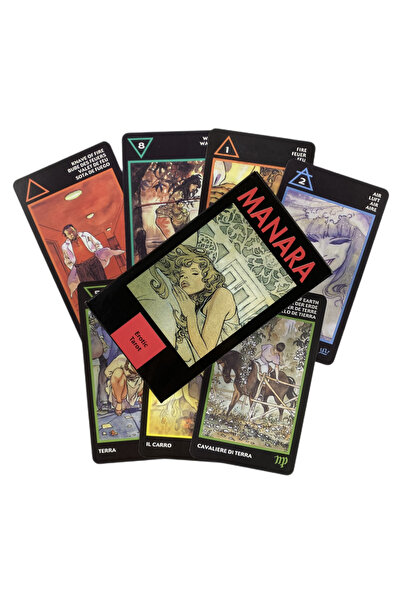 Choice مجموعة أوراق التارو TT71 مانارا، إصدار إنجليزي، لعبة أوراكل لوحية للحفلات