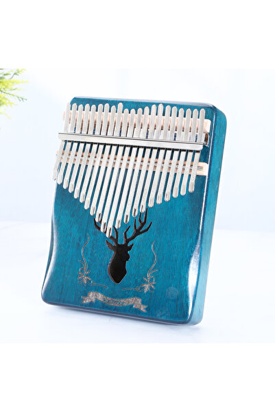 Choice3 21key reindeer blue 21 Keys Thumb Piano Calimba Professional Tuned Po...