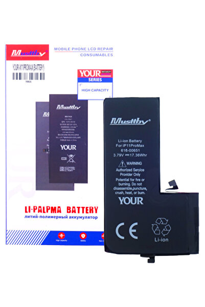 Other Musttby Battery for Apple iPhone 11 Pro Max 4580 mAh Extended Capacity