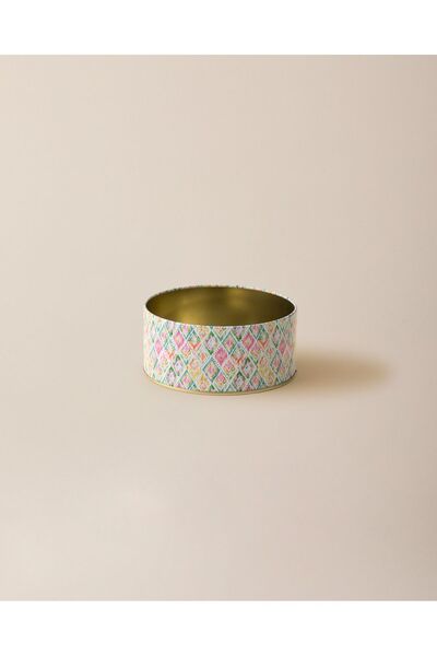 Madame Coco Collin Yuvarlak Metal Kutu Küçük