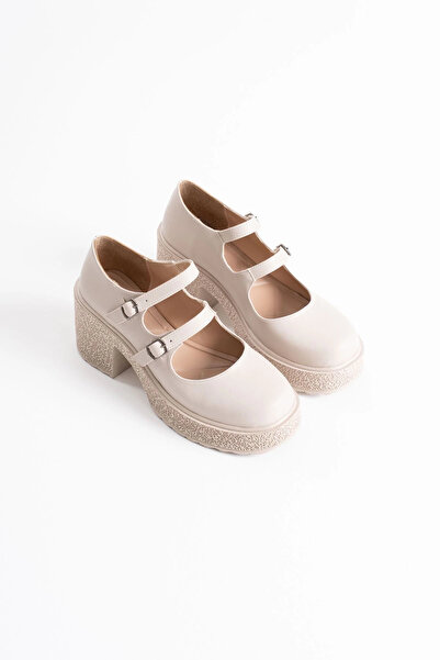 TB Terzi Bey Jasmine Women's Beige Casual Shoes