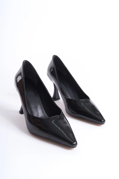 ayakuydur Cordelia Women's Black Patent Leather Stiletto