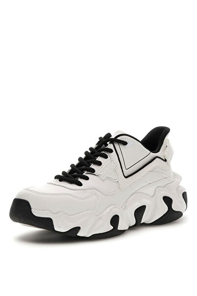 Guess Beyaz - Siyah Erkek Sneaker CESİ