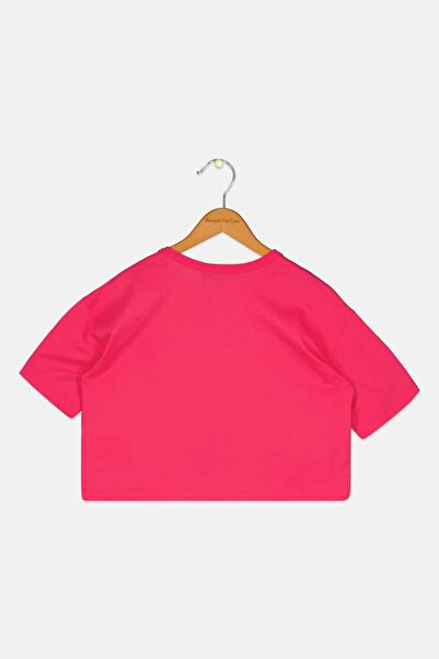 Champion Kids Girl Short Sleeve Outdoor T-Shirt, Fuchsia Pink