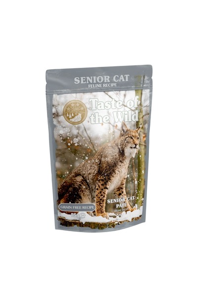 Taste of the Wild Senior Cat Pate Grain-Free Wet Cat Food 85G