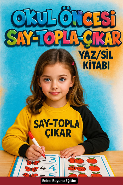 EBE Enine Boyuna Eğitim كتاب العد والجمع والطرح في مرحلة ما قبل المدرسة